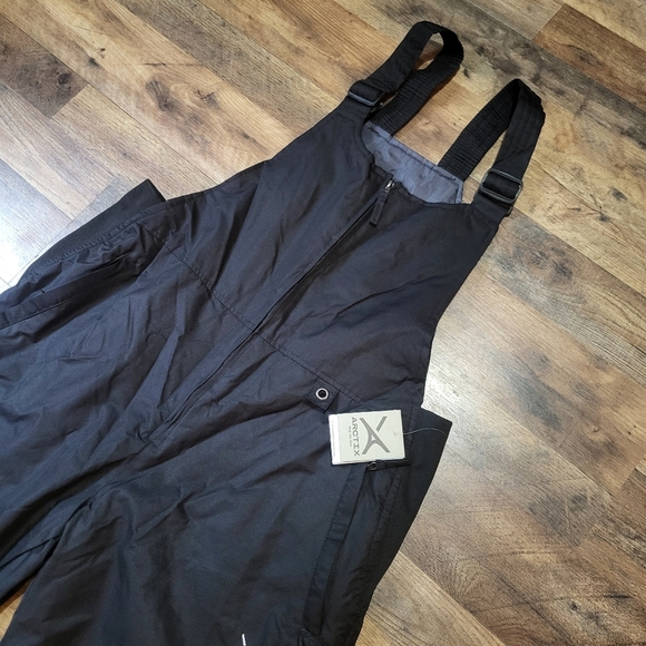 NWT Arctix Women's Black Essential Insulated Overalls Size 1X-29L - Picture 3 of 7